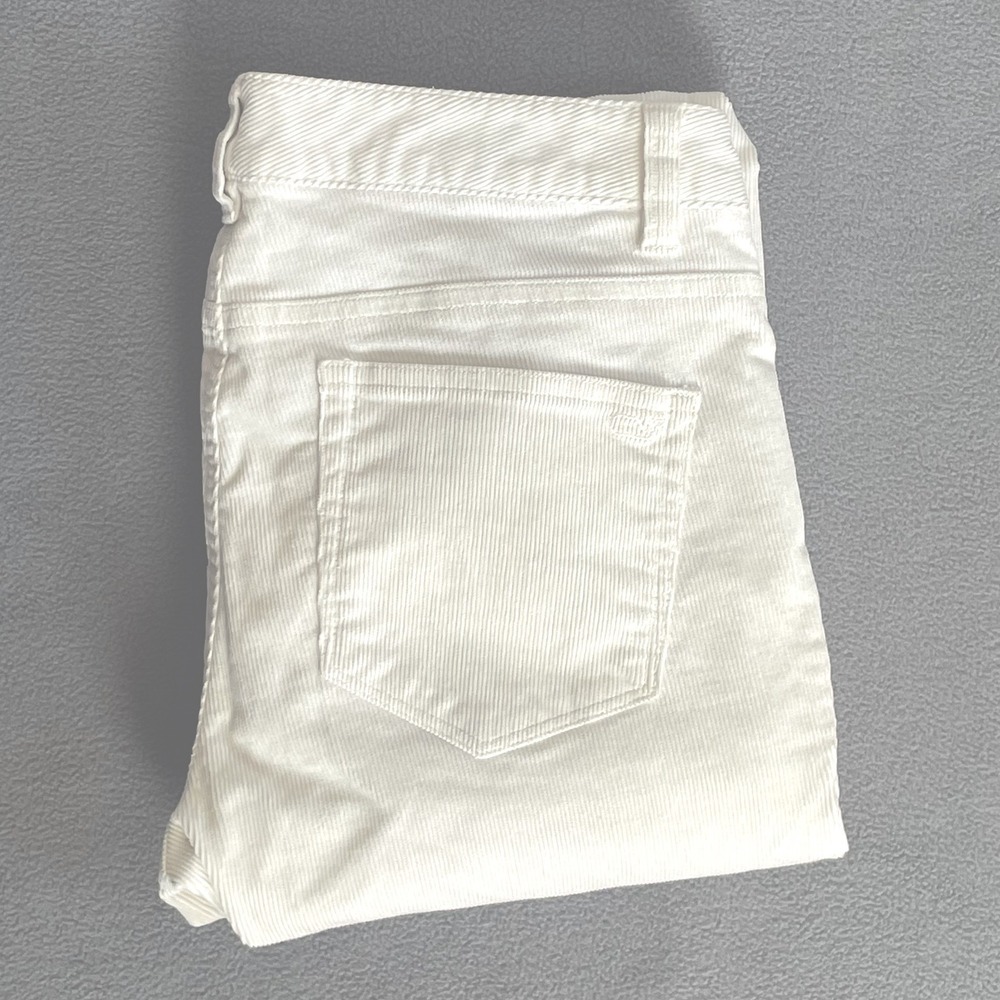 Vineyard Vines Women's Sz 2 Skinny 30x29 White Cotton Blend Straight